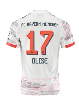 Bayern Munich Michael Olise #17 Replika Borta Kläder 2025-26 Kortärmad Bayern Munich Michael Olise #17 Replika Borta Kläder 2025-26 Kortärmad